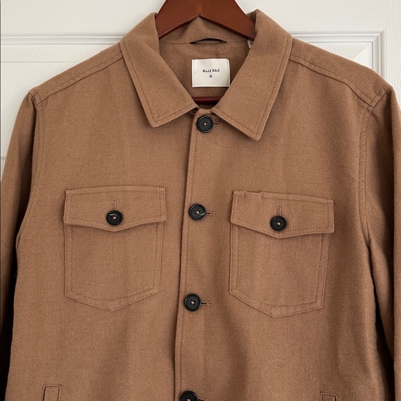 Billy Reid Tan Wool Jacket - Picture 2 of 4